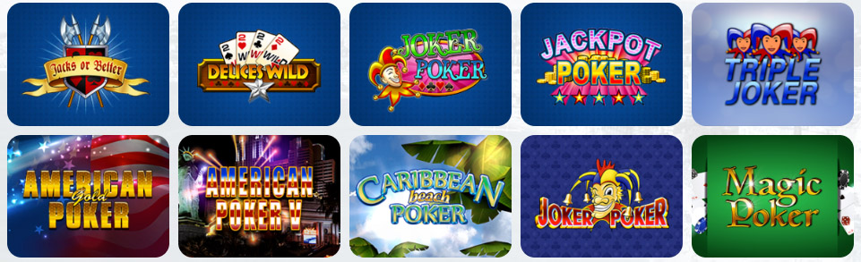 Video póker BOOMERANG CASINO